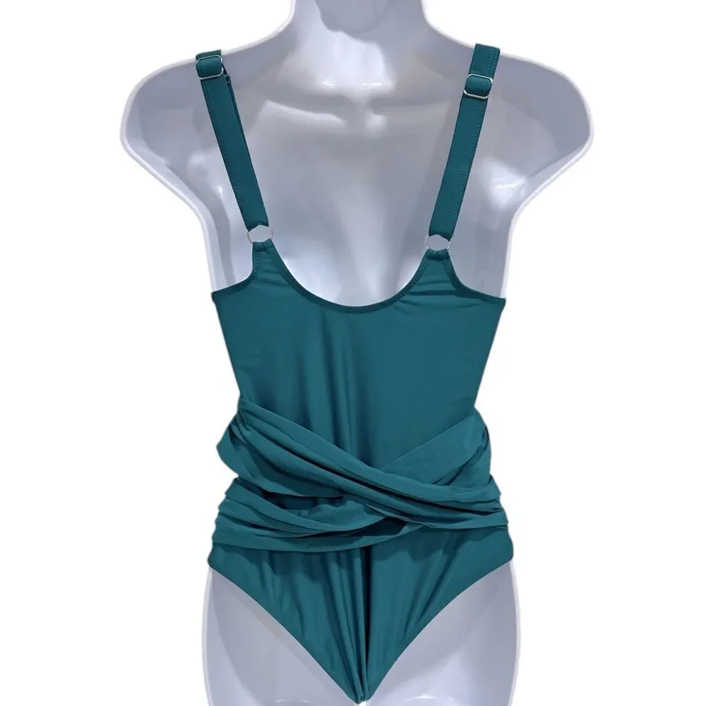 Teal Women Swim One Piece NWOT